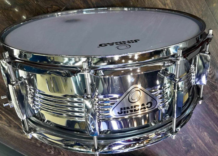 Jinbao JBS1057/10 Tarola de Metal Cromada 14" x 5.5"