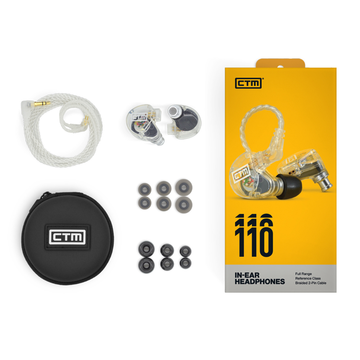 Audífonos In-Ear Monitor CTM CE110 Clear