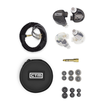 Audífonos In-Ear Monitor CTM CE220 Clear y Smoke
