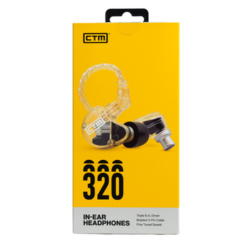 Audífonos In-Ear Monitor CTM CE320 Clear