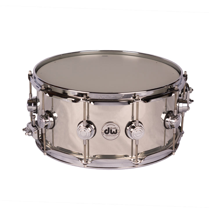 DW DRVK6514SVC Collector's Ltd. Snare Nickel 6.5x14 over Brass w Chrome