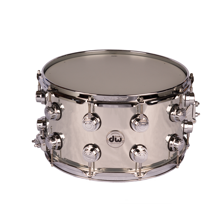 DW Collector's Nickel Over Brass 8x14 Snare Drum