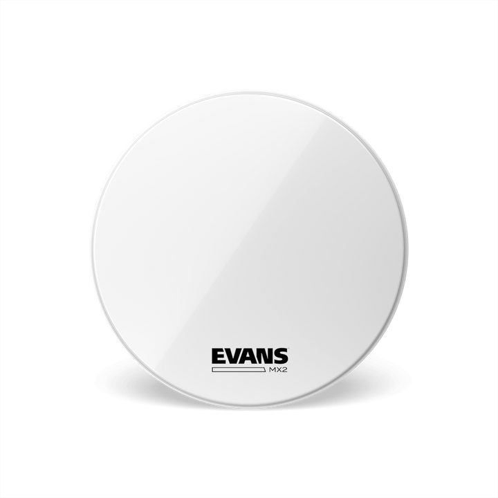 Evans BD20MX2B Parche Blanco 20" para Bombo de marcha