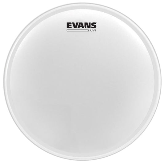 Evans EPP-HRUV1-F Set 10" - 12" - 16" Hydraulic Red Fusion + 14" UV1 Coated Snare Batter