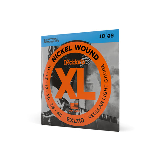 D'addario EXL110 Cuerdas Guitarra Electrica 10-46 Light Regular