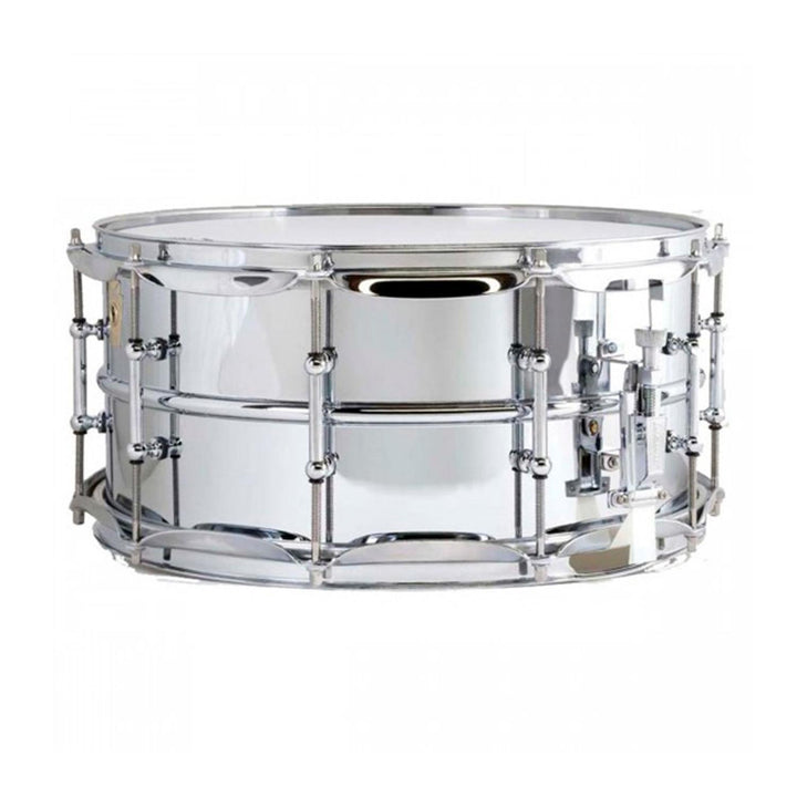 Ludwig LM402T Supraphonic 6.5x14" Aluminum Smooth Shell, Tube Lugs