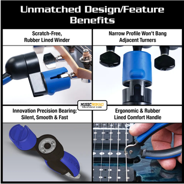Enrollador, Cortador y Extractor MusicNomad GRIP ONE