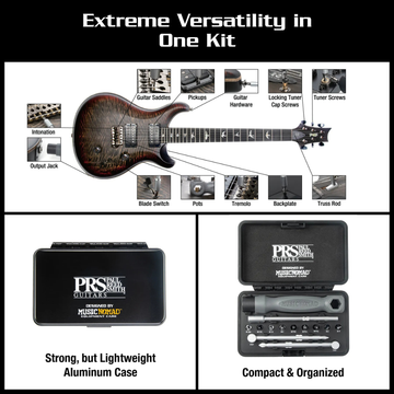 Kit de Herramientas MusicNomad para Guitarras PRS 18 Piezas