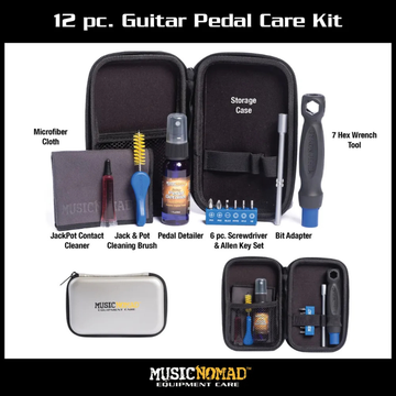 Kit de Cuidado para Pedales MusicNomad 12 Piezas