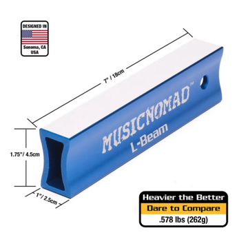 Nivelador de Trastes MusicNomad L-Beam 7"