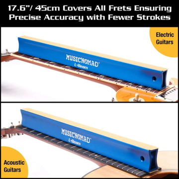 Nivelador de Trastes MusicNomad L-Beam 17.6"
