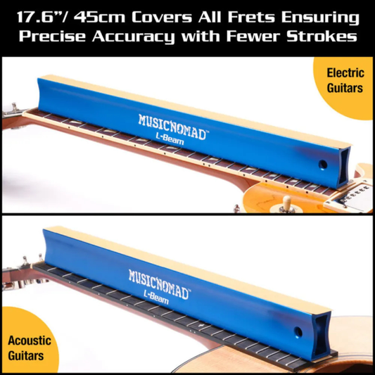 Nivelador de Trastes MusicNomad L-Beam 17.6"